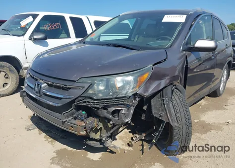 2013 Honda Cr-V Ex-L z USA, uszkodzony, nr VIN 5J6RM4H77DL050316